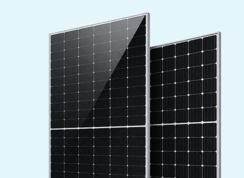 Two solar panels